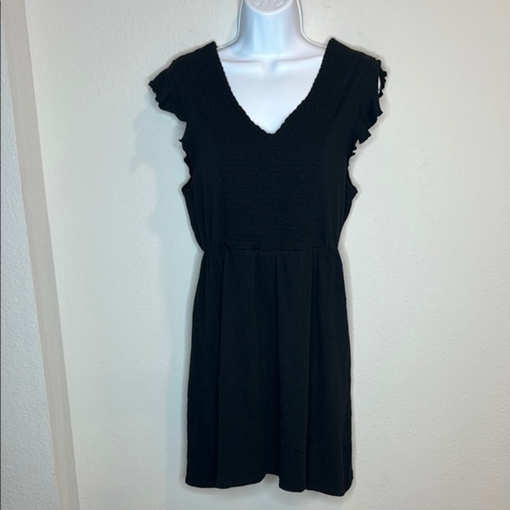 Roxy Elegant Black Mini Dress